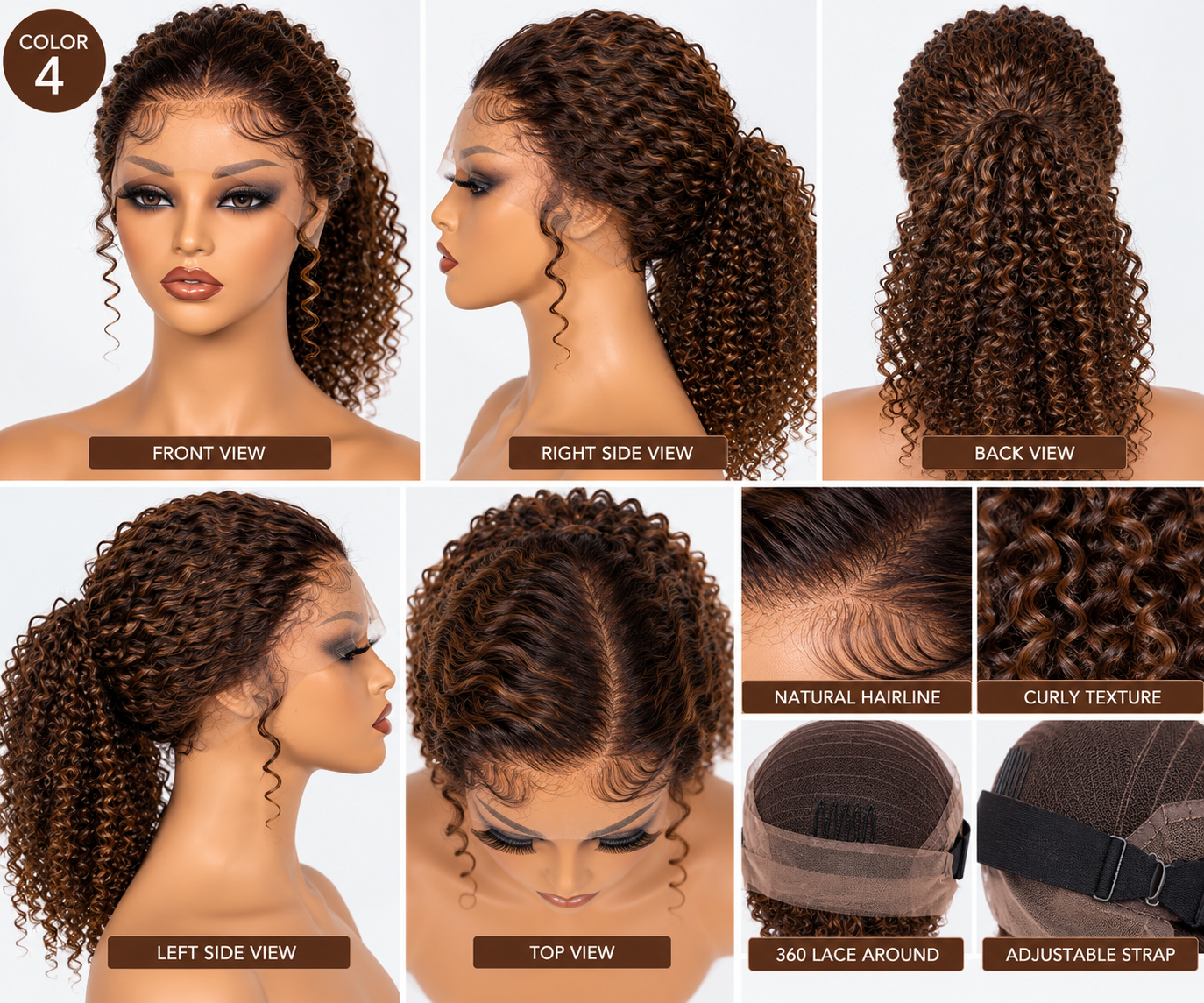 360 PIXIE CURLS WIG - Image 4
