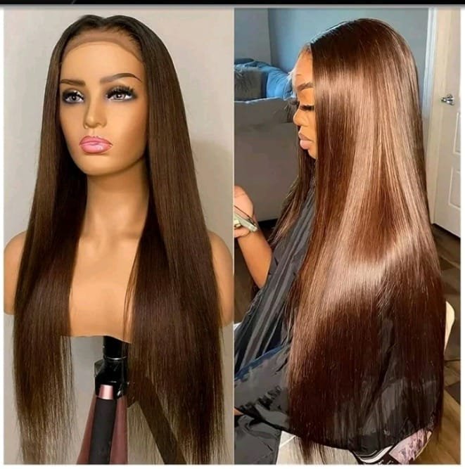 HONEY BROWN STRAIGHT WIGS - Image 2